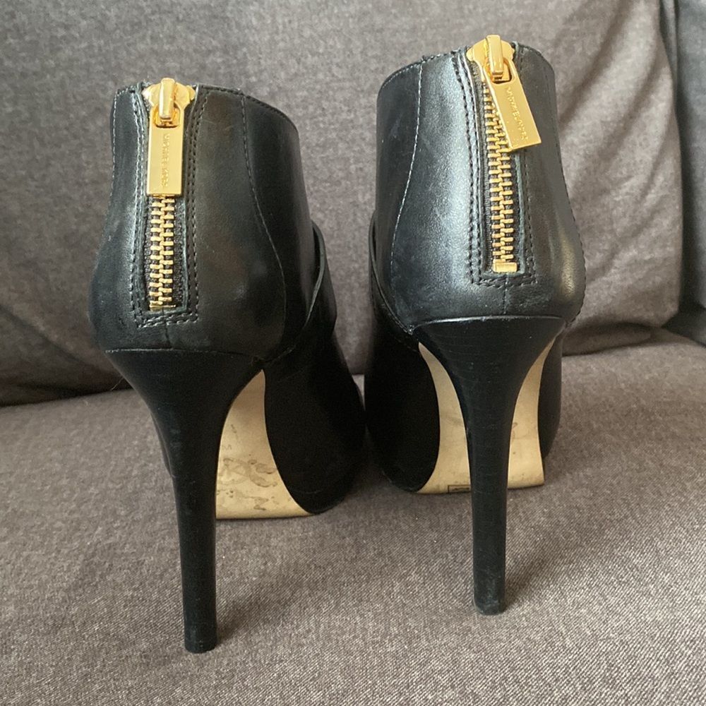 MICHAEL MICHAEL KORS Giuliano peep toe booties - Picture 3 of 8